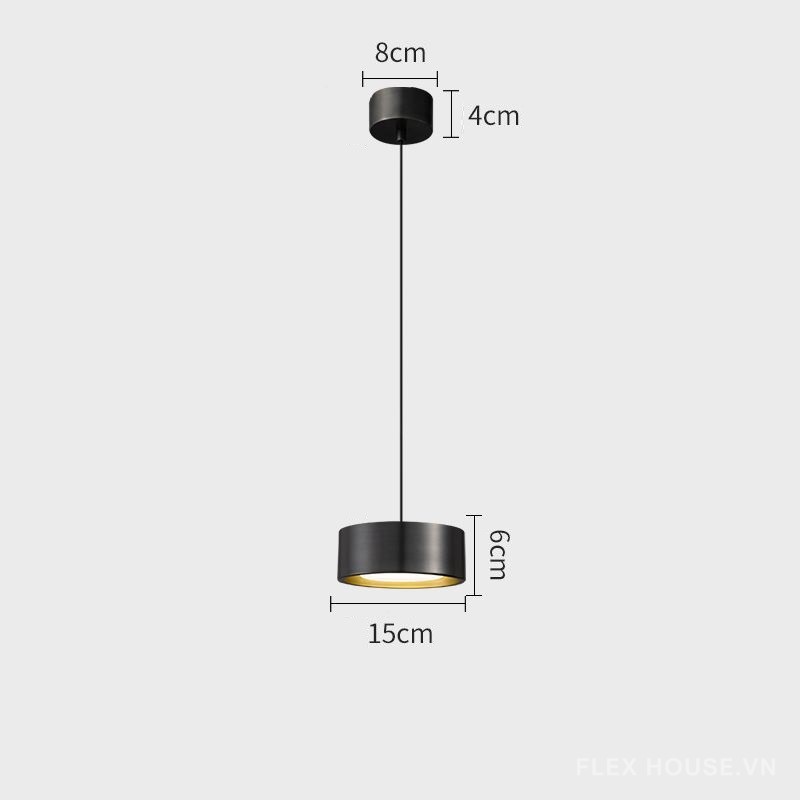 Đèn thả bằng đồng thau trang trí ấn tượng FLM057 13