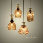 Đèn thả thủy tinh decor nhà hàng Bắc Âu ZBL739 - bìa