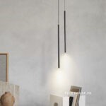 Đèn thả trần decor siêu mỏng bằng đồng FLM5084