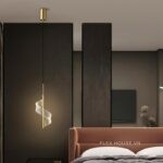 Đèn thả trần đồng thau vòng xoắn sáng tạo FLM052 - bìa