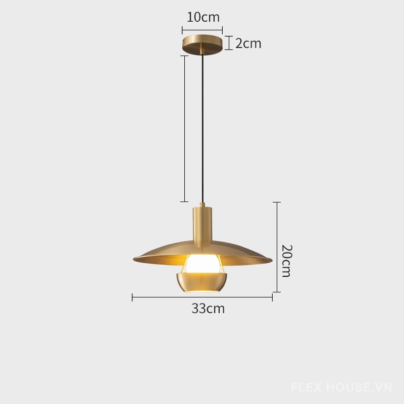Đèn thả trần phong cách Retro decor nhà hàng FLM769 13