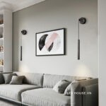 Đèn treo tường phòng ngủ tối giản kiểu Ý FLM5108