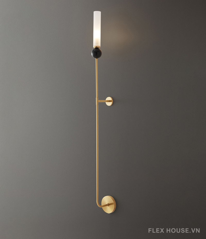 Đèn tường bằng đồng decor đá cẩm thạch FLM874 7