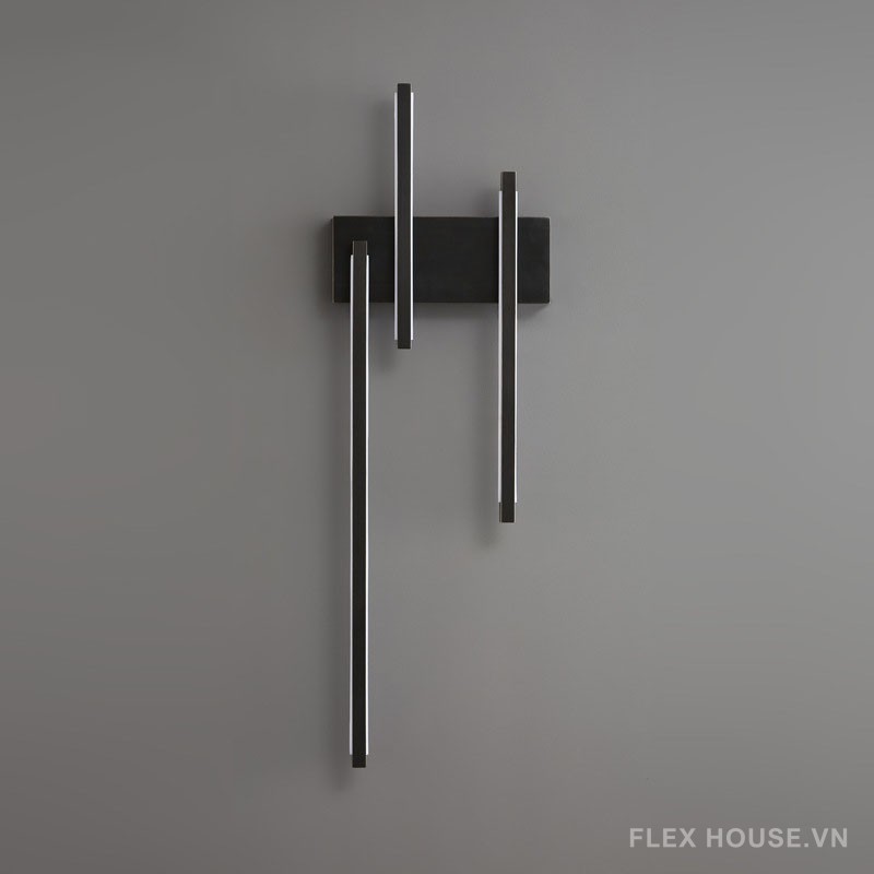 Đèn tường bằng đồng decor thanh dài độc đáo FLM091 8