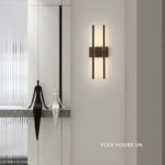 Đèn tường bằng đồng decor thanh đôi hiện đại FLM5122