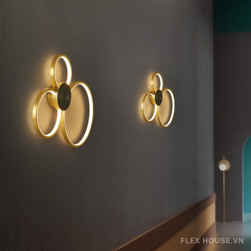Đèn tường bằng đồng hình tròn tối giản hiện đại FLM065 6