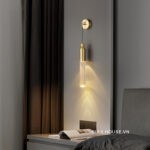 Đèn tường bằng đồng ống acrylic tối giản FLM1070