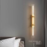 Đèn tường bằng đồng thanh dài độc đáo FLM095