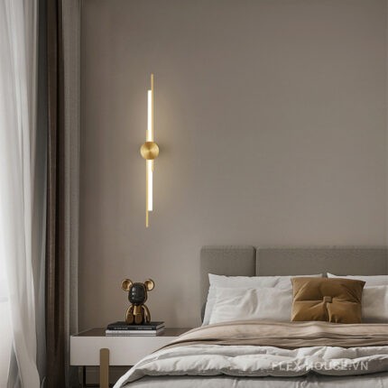 Đèn tường bằng đồng thanh dài sáng tạo FLM1078