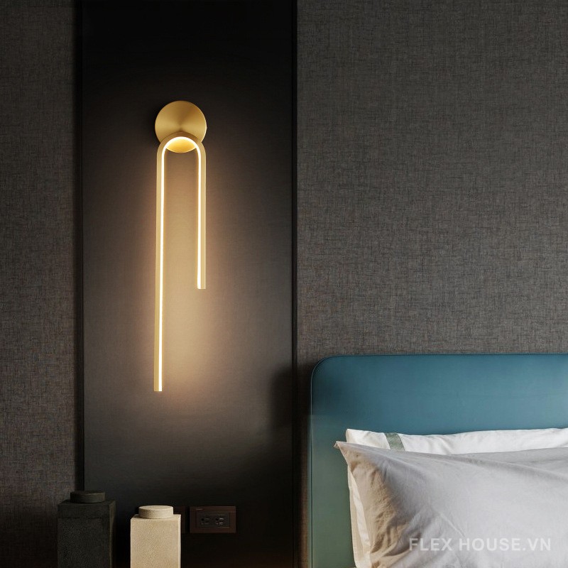 Đèn tường decor bằng đồng Bắc Âu sáng tạo FLM058 4