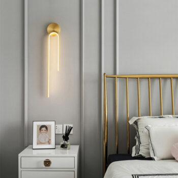 Đèn tường decor bằng đồng Bắc Âu sáng tạo FLM058