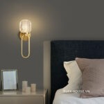 Đèn tường đồng thau decor hành lang FLM1048