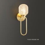 Đèn tường đồng thau decor hành lang FLM1048