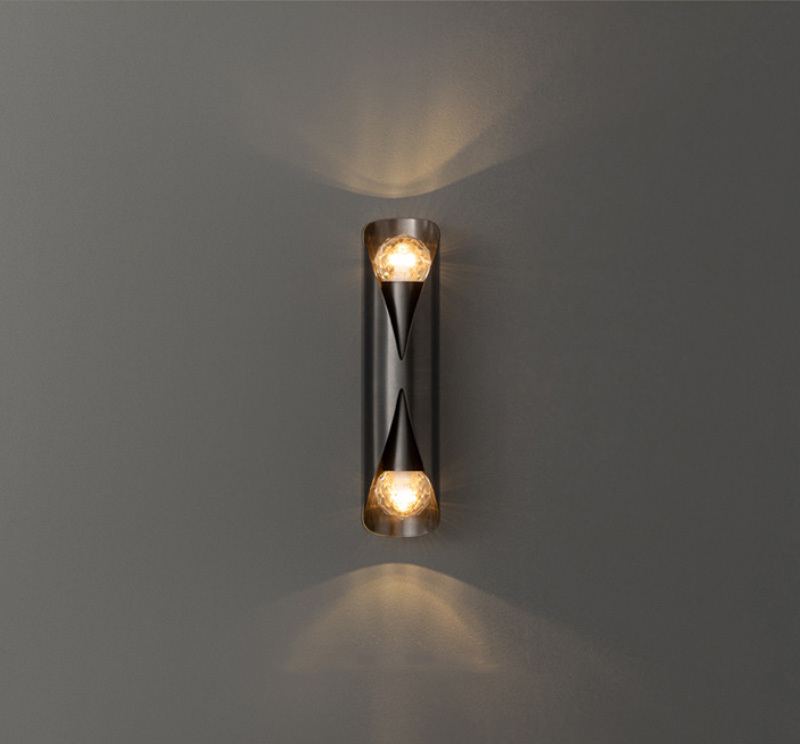 Đèn tường đồng thau decor lối đi sang trọng FLM046 7
