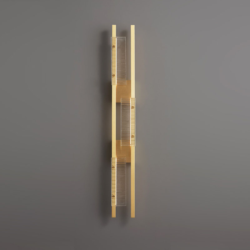 Đèn tường khung đồng decor phòng ngủ FLM962 6