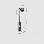 Đèn vách tường pha lê tối giản Bắc Âu FLM5055