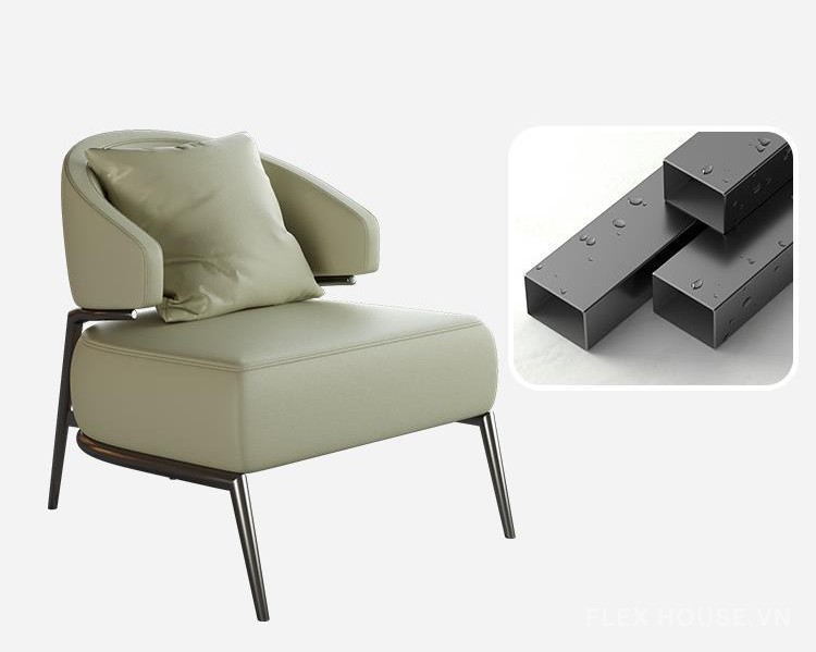Ghế bành Haines Armchair phòng khách Bắc Âu LX7740 9