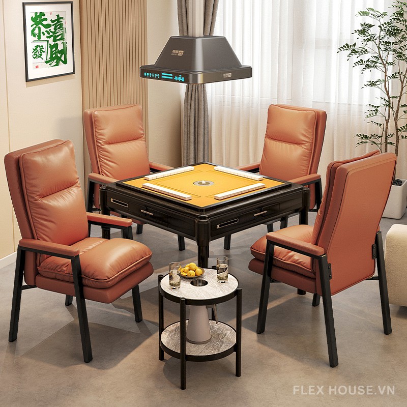 Ghế bọc da hai lớp nhiều màu hiện đại AYF055 6