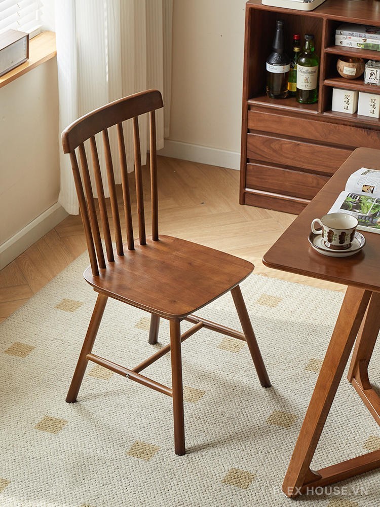 Ghế phòng ăn bằng gỗ Windsor Chair SHA541 12