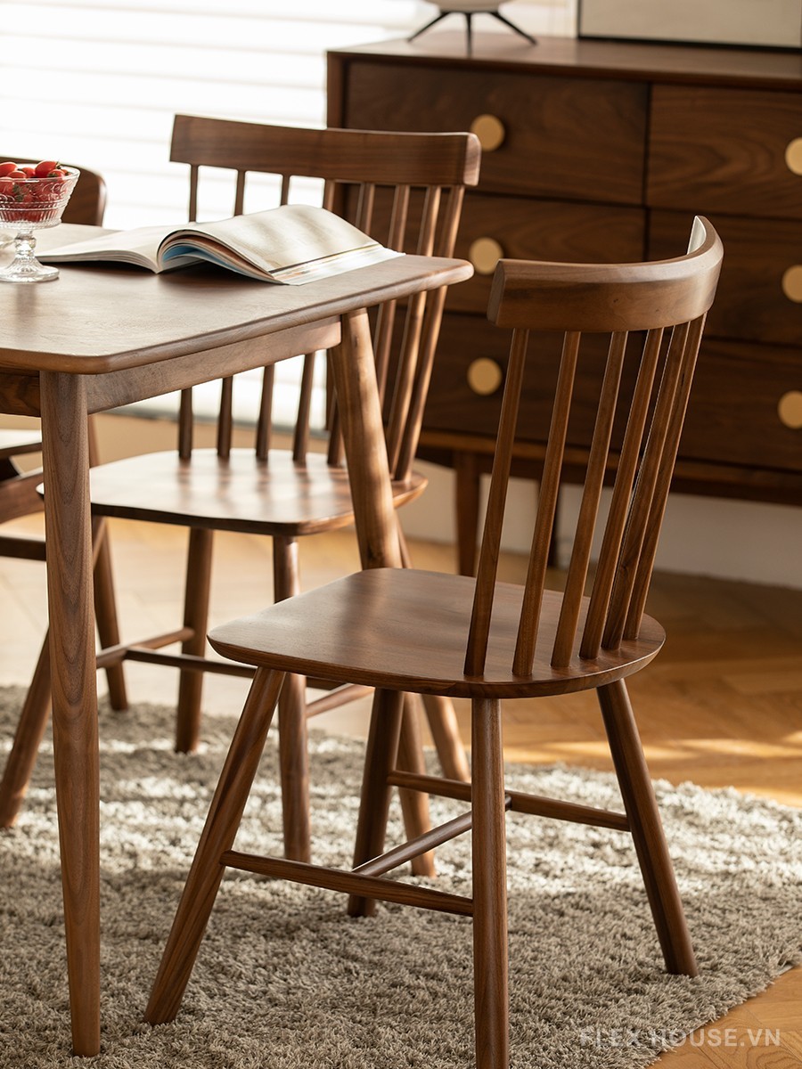 Ghế phòng ăn bằng gỗ Windsor Chair SHA541 7