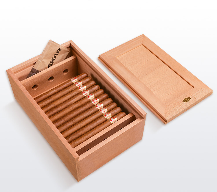 Hộp đựng cigar gỗ nguyên khối sang trọng CGL740 14
