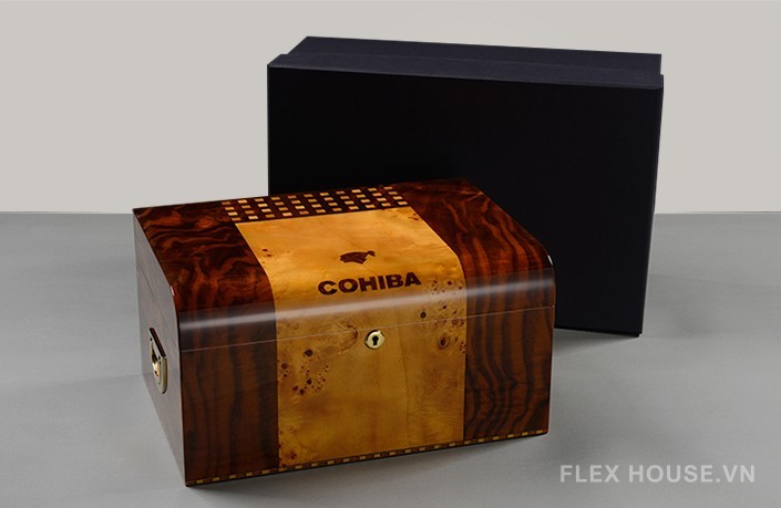 Hộp bảo quản cigar gỗ tuyết tùng Cohiba CGL792 20