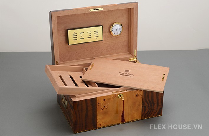 Hộp bảo quản cigar gỗ tuyết tùng Cohiba CGL792 9