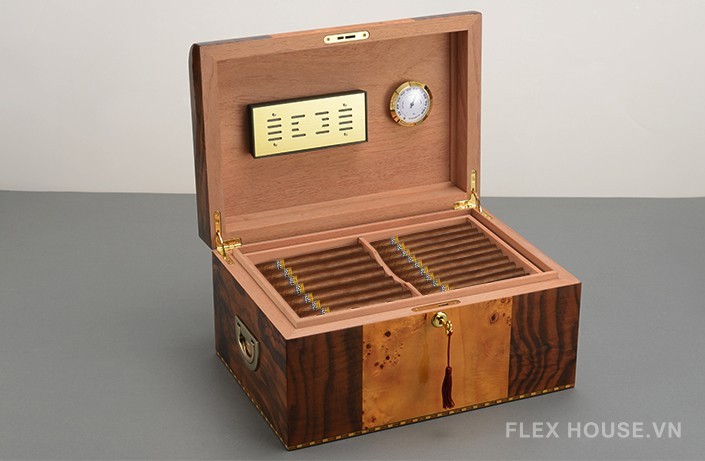 Hộp bảo quản cigar gỗ tuyết tùng Cohiba CGL792 8