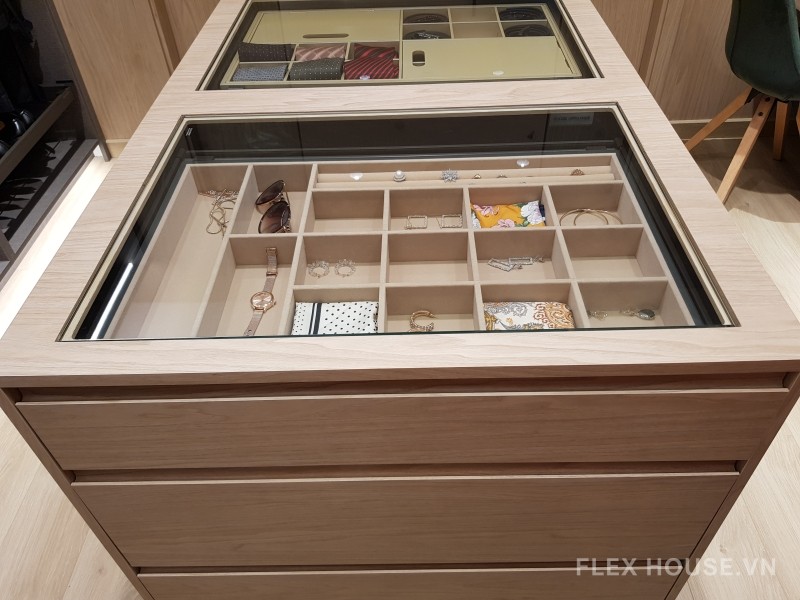 Khay nữ trang gỗ phối nhôm Imundex 7904101 4