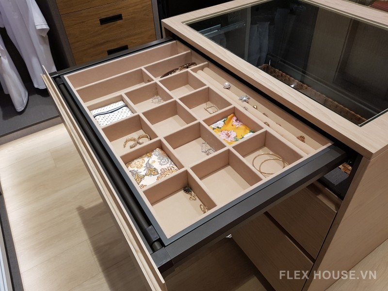 Khay nữ trang gỗ phối nhôm Imundex 7904101 2