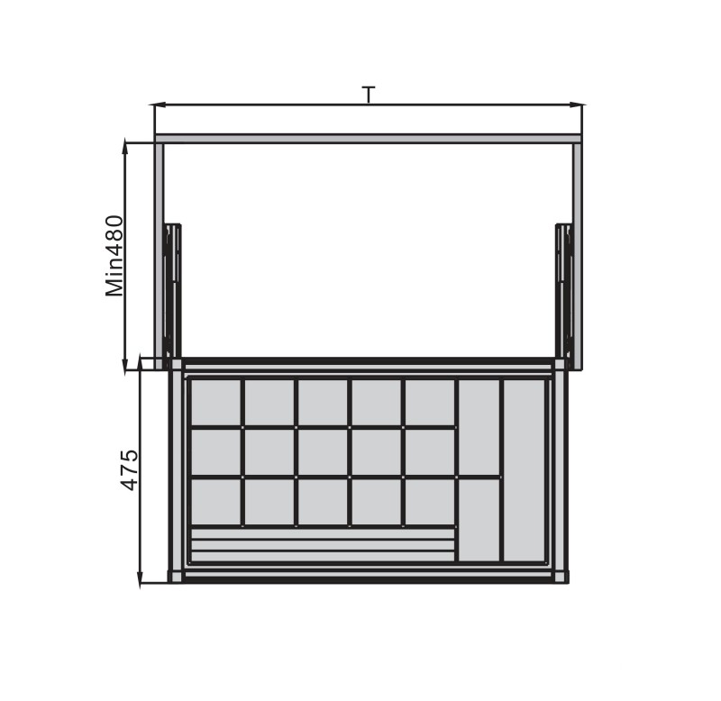 Khay nữ trang gỗ phối nhôm Imundex 7904101 5