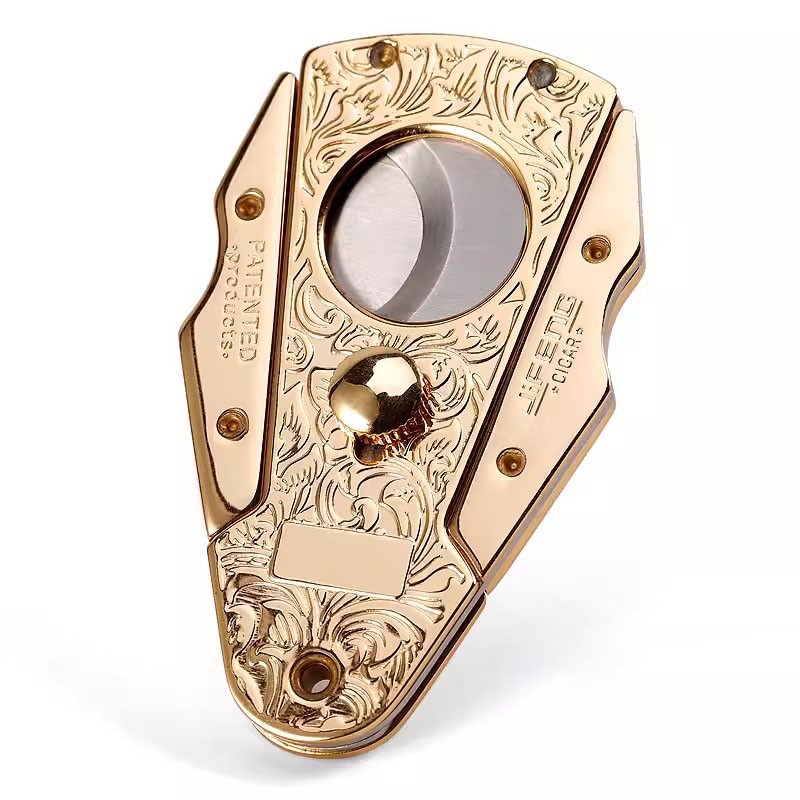 Dao cắt xì gà cánh bướm bằng đồng lưỡi inox JFJ62 6