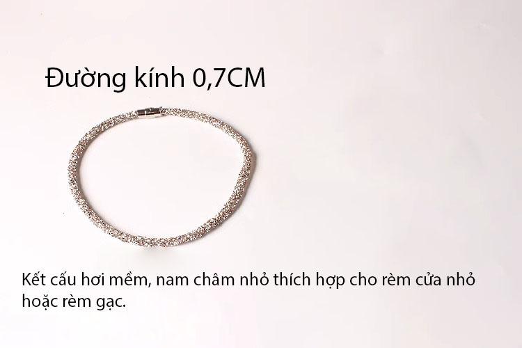 Dây buộc rèm nam châm lấp lánh kiểu Hàn Quốc FSH204 12