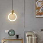 Đèn thả trần hình tròn chao acrylic tối giản FLM6212 - bìa