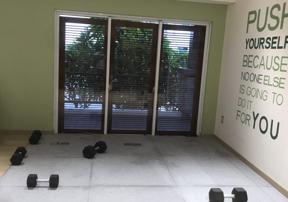 Flexhouse VN cung cấp thảm phòng Gym cho khu dân cư Waterfront 11