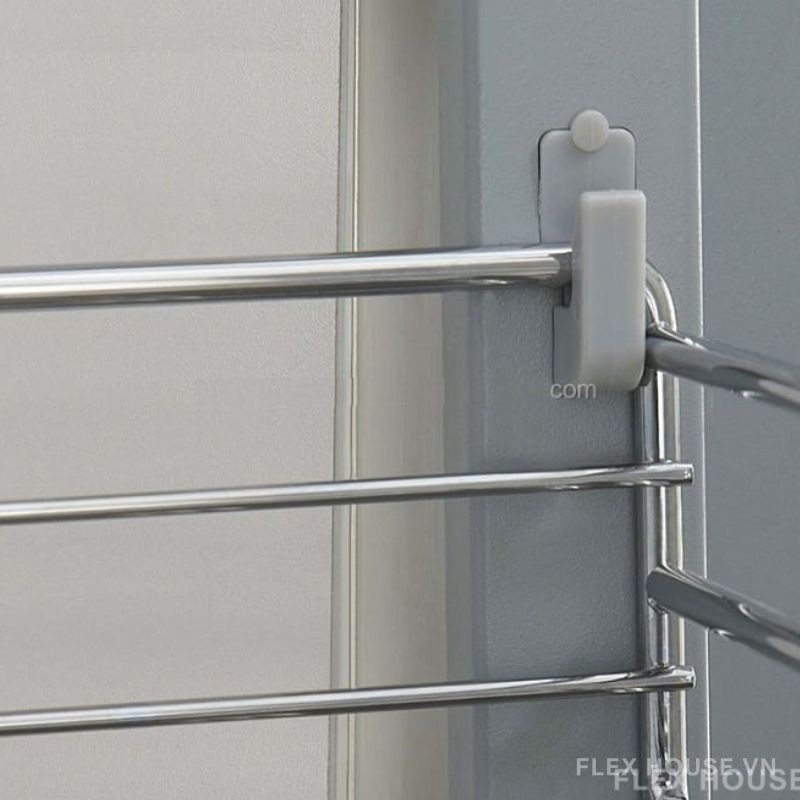 Kệ góc liên hoàn thép không gỉ đa dụng Taura MG002