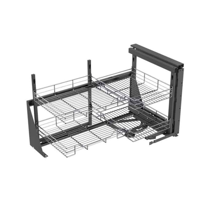 Kệ góc liên hoàn thép không gỉ đa dụng Taura MG002