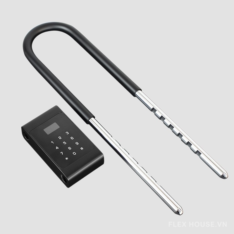 Khóa điện tử chữ U thông minh cho cửa kính YK100U 14