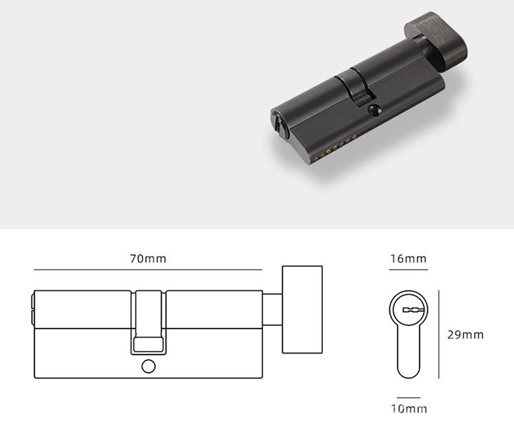 Khóa phân thể tay gạt hiện đại tối giản KB2929 13