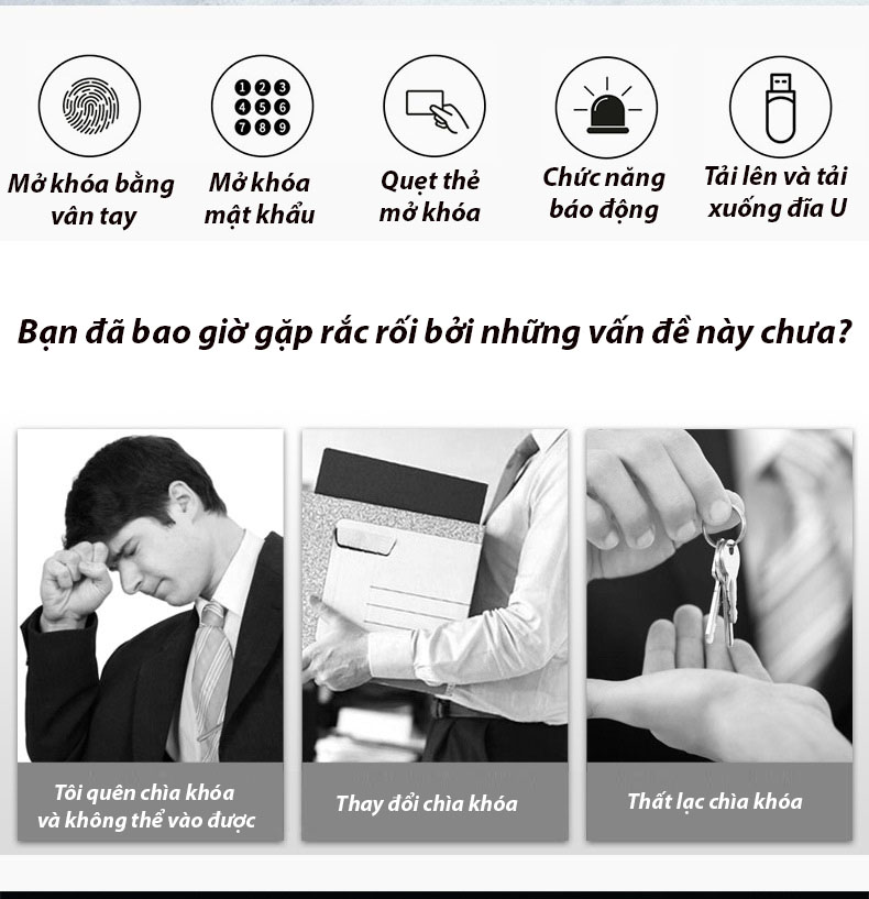 Máy chấm công bằng vân tay mật khẩu thẻ từ YKM10 6