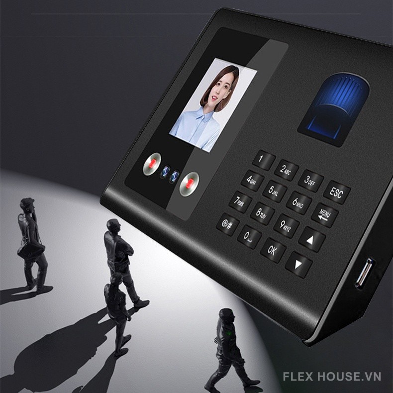Máy chấm công nhận diện khuôn mặt YKFA01H 9