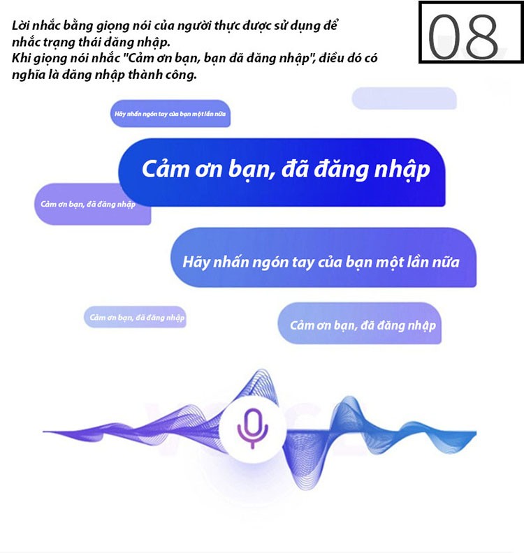 Máy chấm công thông minh nhận diện khuôn mặt YKFA01 16