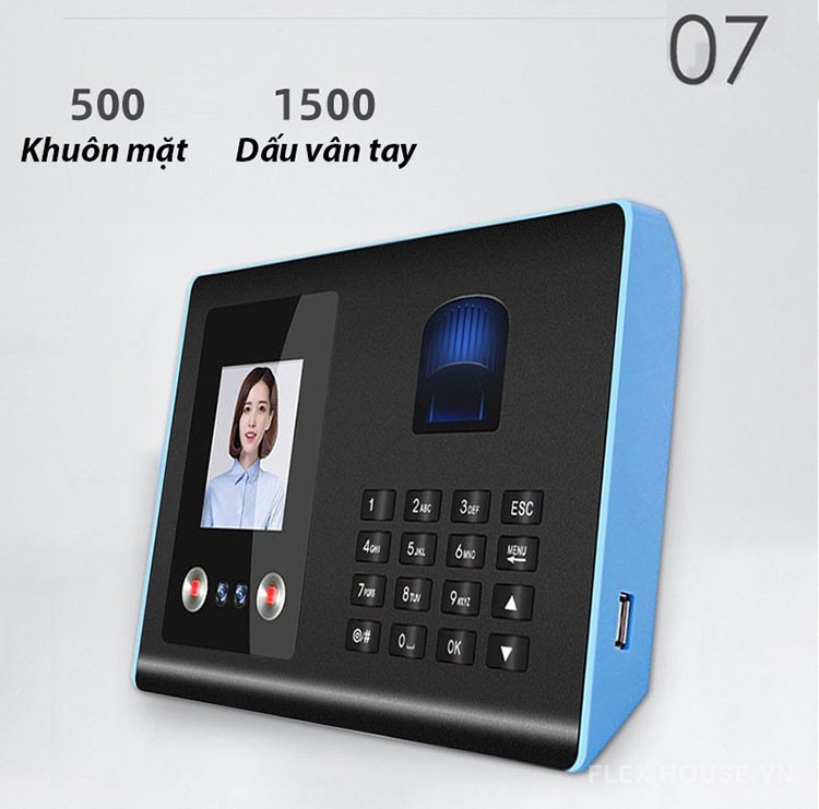 Máy chấm công thông minh nhận diện khuôn mặt YKFA01 15