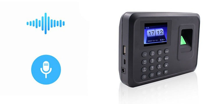 Máy chấm công vân tay thông minh giá rẻ YKF01 12