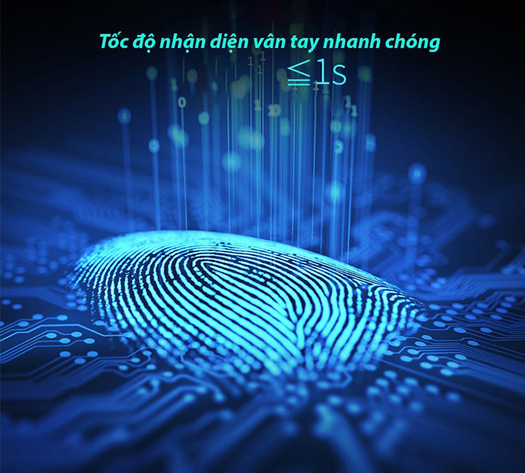 Máy chấm công vân tay thông minh giá rẻ YKF01 8