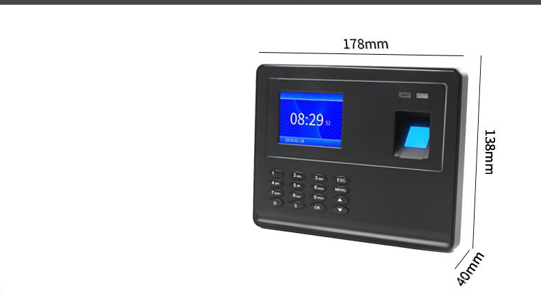 Máy chấm công vân tay YKF02 14