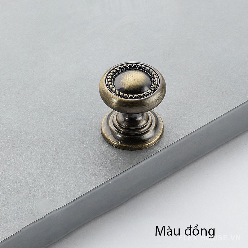 Núm tay nắm tủ phong cách cổ điển Châu Âu S1620 6