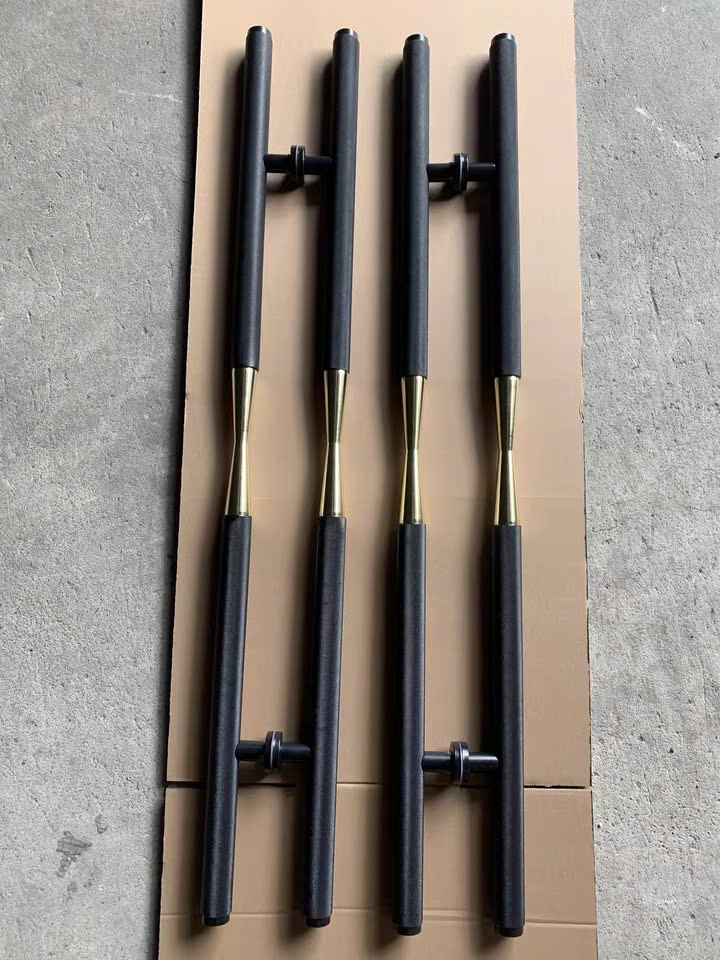 Tay nắm cửa khách sạn sang trọng bằng inox GY099 11