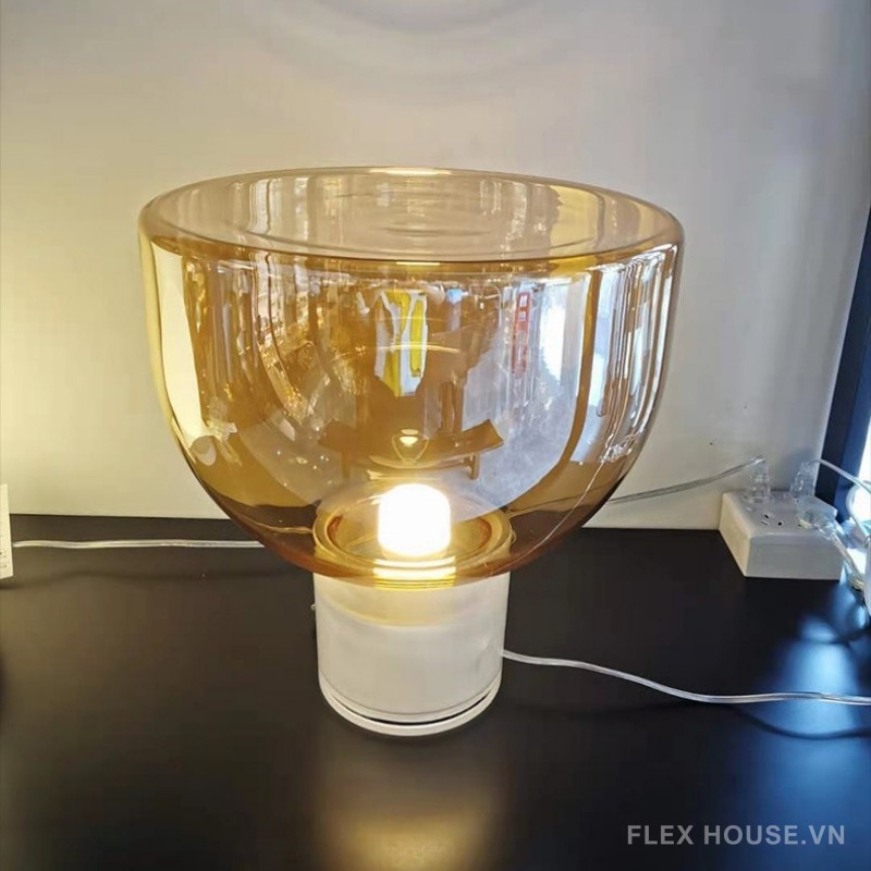 Đèn bàn thủy tinh decor kiểu dáng trang nhã HX4822 6