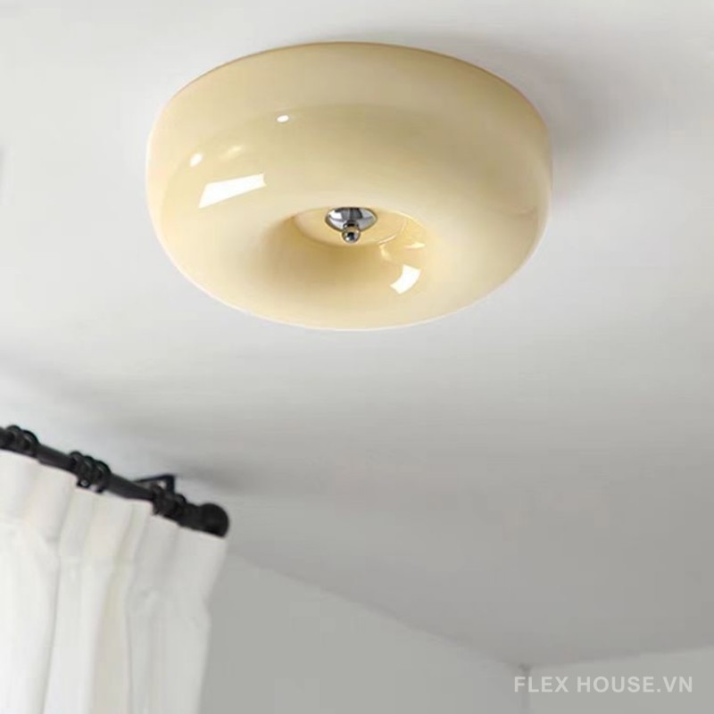 Đèn ốp trần thủy tinh hình donut sáng tạo ZDL8678 6